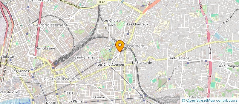 localisation de l'entreprise MONSIEUR JOHAN COLLARD à MARSEILLE