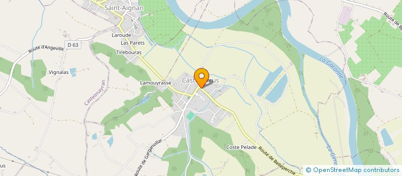 localisation de l'entreprise MONSIEUR JOHAN COLLARD  CASTELFERRUS