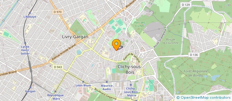 localisation de l'entreprise MONSIEUR JOHAN COMTE à CLICHY-SOUS-BOIS