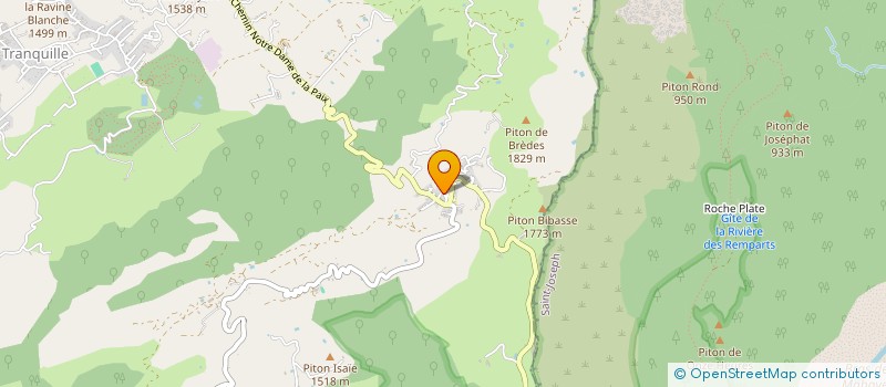 localisation de l'entreprise MONSIEUR JOHAN CORE  LE TAMPON