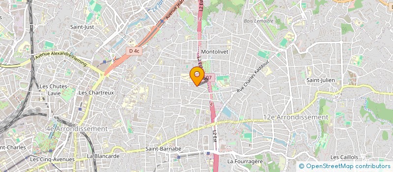 localisation de l'entreprise MONSIEUR JOHAN COSTA à MARSEILLE