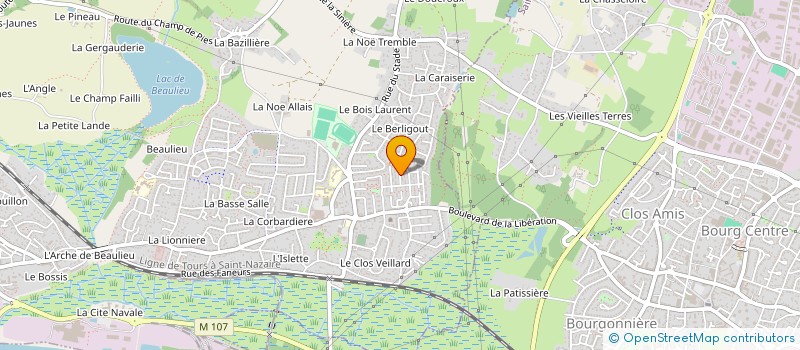 localisation de l'entreprise MONSIEUR JOHAN CREN à SAINT-NAZAIRE