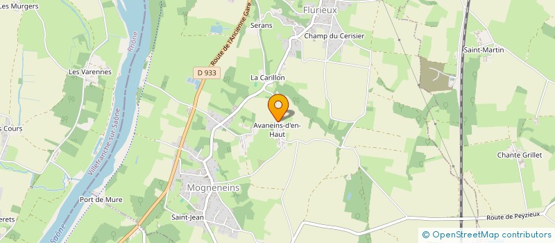 localisation de l'entreprise MONSIEUR JOHAN CROC à MOGNENEINS