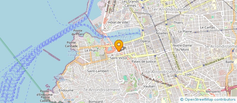 localisation de l'entreprise MONSIEUR JOHAN D'ACUNTO à MARSEILLE