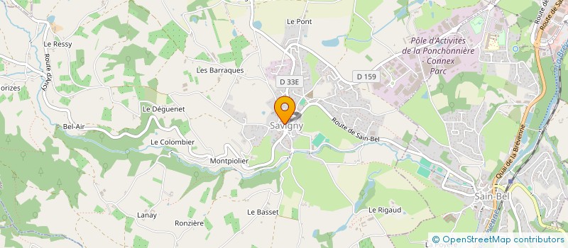 localisation de l'entreprise MONSIEUR JOHAN DARCQ  SAVIGNY