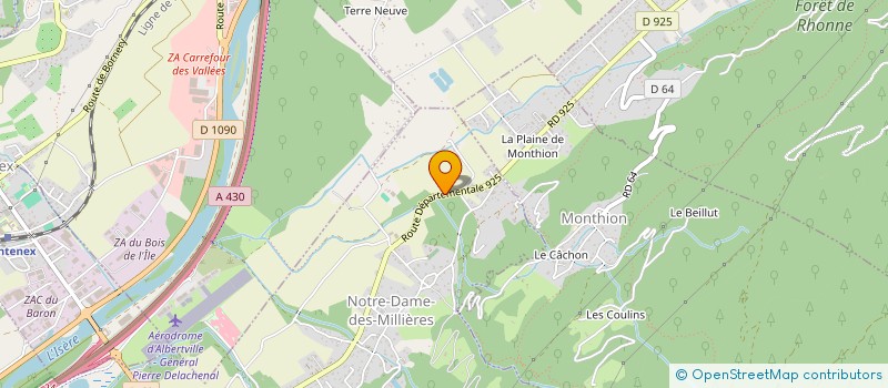 localisation de l'entreprise MONSIEUR JOHAN DEBARD  NOTRE-DAME-DES-MILLIERES