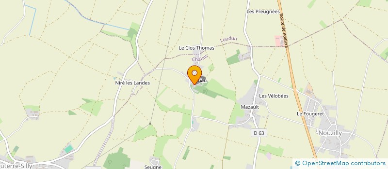 localisation de l'entreprise MONSIEUR JOHAN DECAIX à CHALAIS