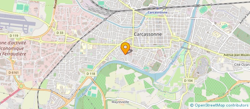 localisation de l'entreprise MONSIEUR JOHAN DEGROS à CARCASSONNE