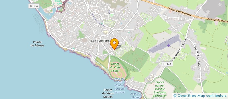 localisation de l'entreprise MONSIEUR JOHAN DEGUFFROY à LES SABLES D'OLONNE