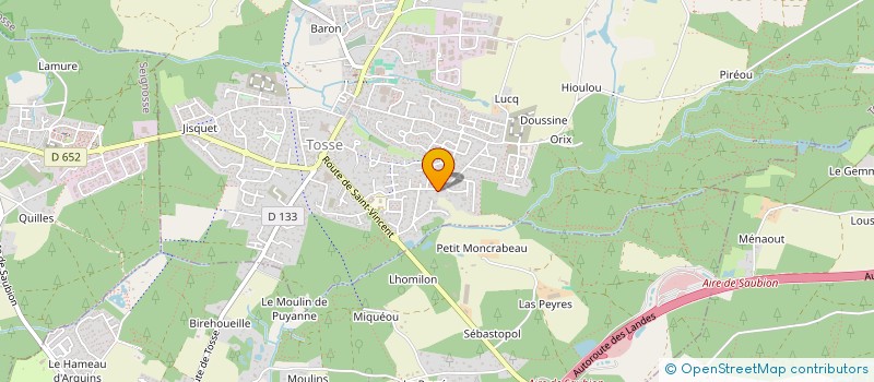 localisation de l'entreprise MONSIEUR JOHAN DENOUAL  TOSSE