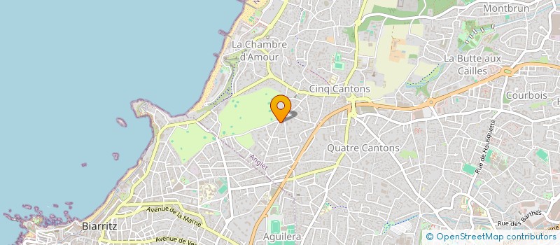 localisation de l'entreprise MONSIEUR JOHAN DESMOULIERES  ANGLET