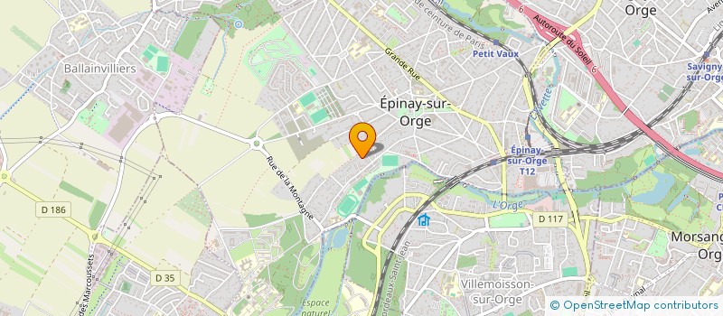 localisation de l'entreprise MONSIEUR JOHAN DESPORTES DE LA FOSSE  EPINAY SUR ORGE