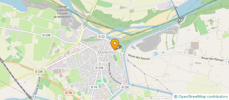 localisation de l'entreprise MONSIEUR JOHAN DI IORIO  MALLEMORT