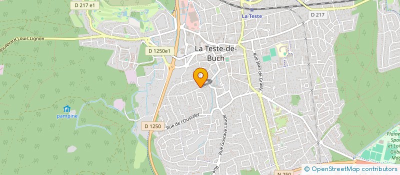 localisation de l'entreprise MONSIEUR JOHAN DRAY à LA TESTE-DE-BUCH