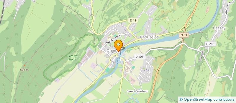 localisation de l'entreprise MONSIEUR JOHAN DUBREZ à COURCELLES