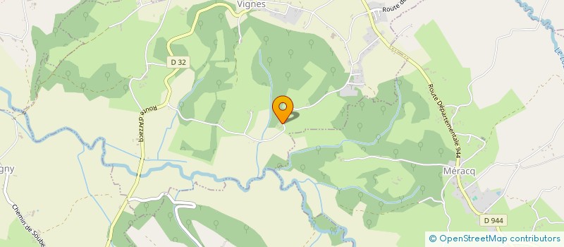 localisation de l'entreprise MONSIEUR JOHAN DUPOUX  VIGNES