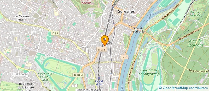 localisation de l'entreprise MONSIEUR JOHAN DURISCH à SURESNES