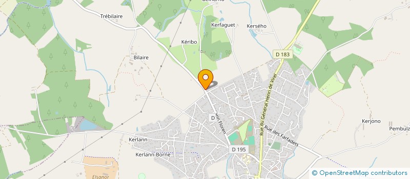 localisation de l'entreprise MONSIEUR JOHAN FABLET  SURZUR