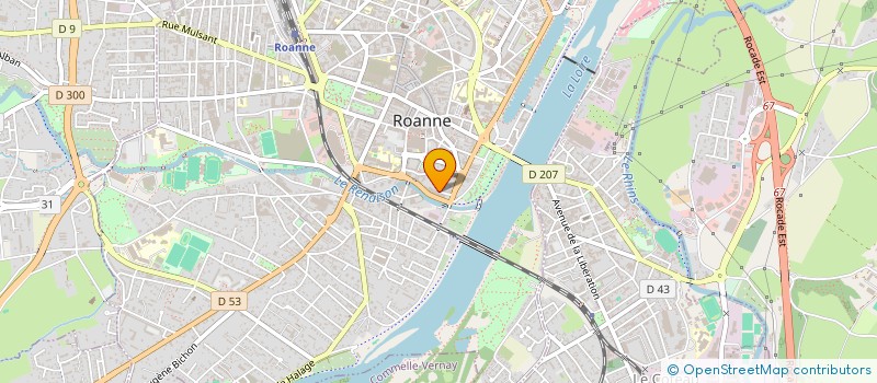 localisation de l'entreprise MONSIEUR JOHAN FARJAS à ROANNE