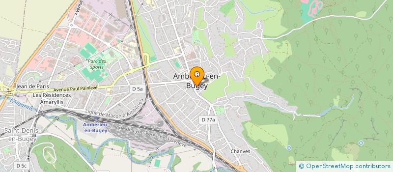 localisation de l'entreprise MONSIEUR JOHAN FAURIE  AMBERIEU-EN-BUGEY