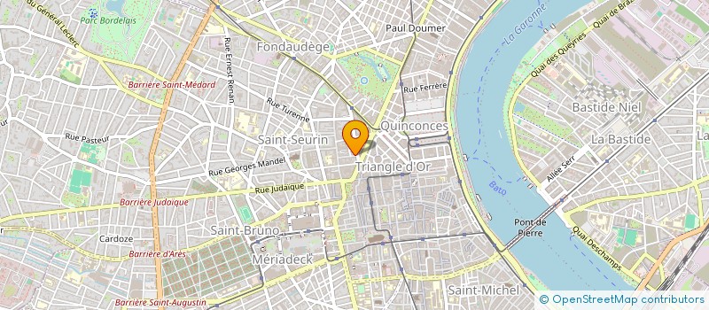 localisation de l'entreprise MONSIEUR JOHAN FERRE  BORDEAUX