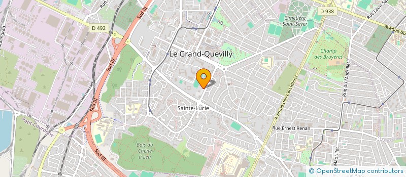 localisation de l'entreprise MONSIEUR JOHAN FERREIRA DOS SANTOS  LE GRAND-QUEVILLY