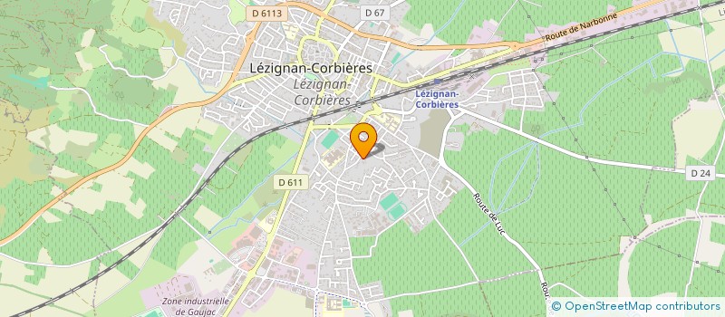 localisation de l'entreprise MONSIEUR JOHAN FLORENS  LEZIGNAN-CORBIERES