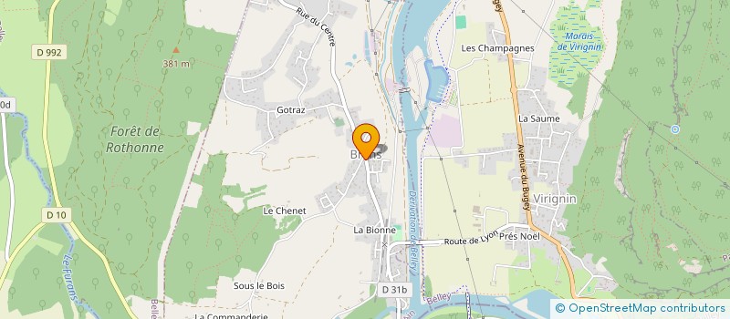 localisation de l'entreprise MONSIEUR JOHAN FUCINA  BRENS