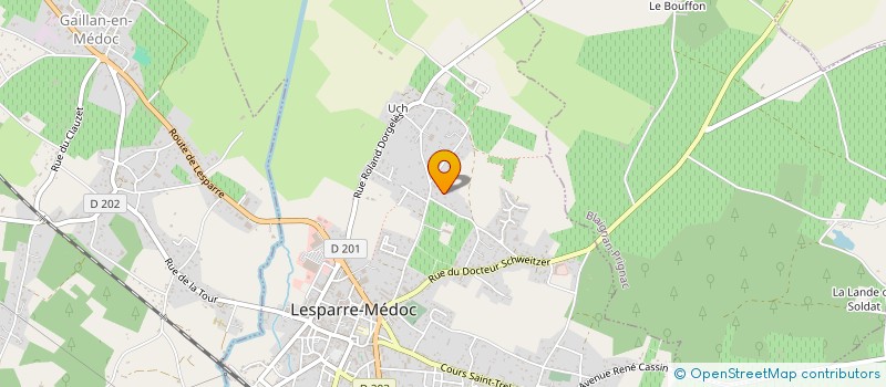 localisation de l'entreprise MONSIEUR JOHAN GARBAY à LESPARRE-MEDOC