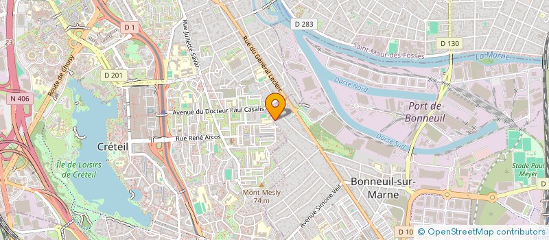 localisation de l'entreprise MONSIEUR JOHAN GARCIA  BONNEUIL-SUR-MARNE