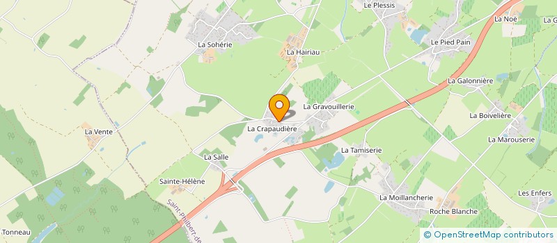 localisation de l'entreprise MONSIEUR JOHAN GENDRONNEAU  SAINT-PHILBERT-DE-GRAND-LIEU