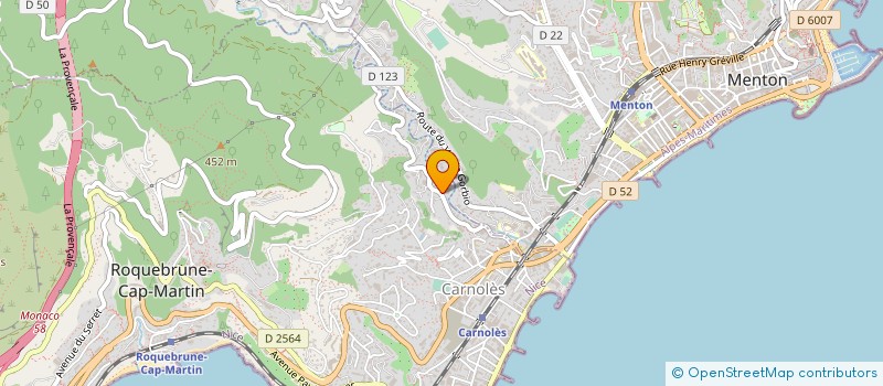 localisation de l'entreprise MONSIEUR JOHAN GERACE à ROQUEBRUNE-CAP-MARTIN