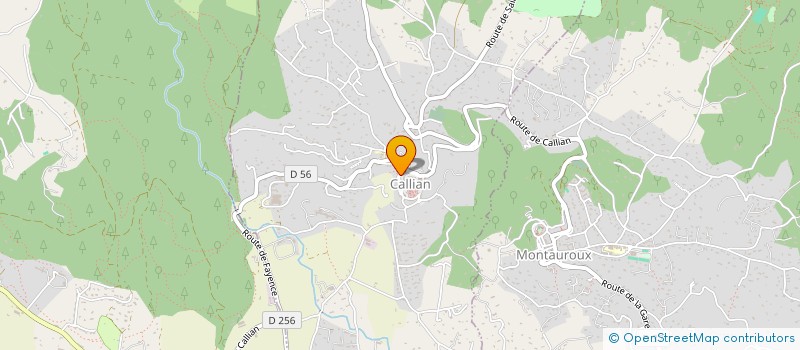 localisation de l'entreprise MONSIEUR JOHAN GIBERT  TOURRETTES