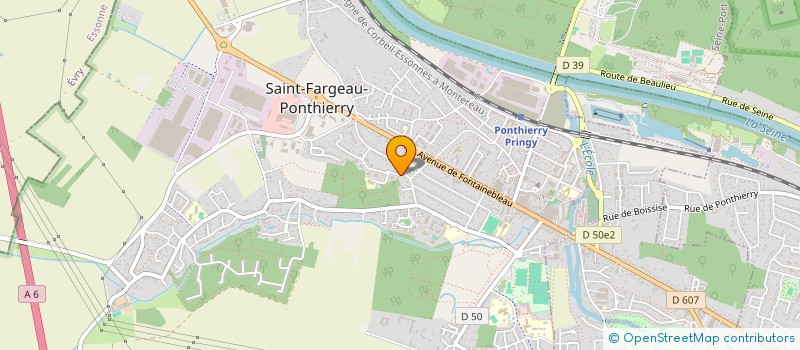 localisation de l'entreprise MONSIEUR JOHAN GINEAU  SAINT-FARGEAU-PONTHIERRY