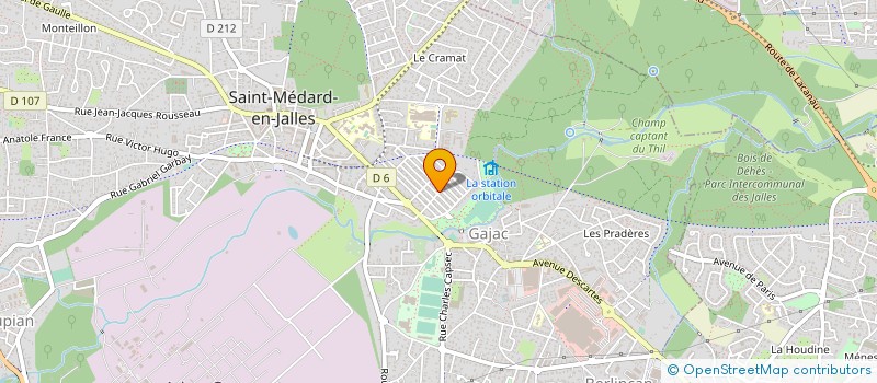 localisation de l'entreprise MONSIEUR JOHAN GLOAGUEN  MARGAUX-CANTENAC