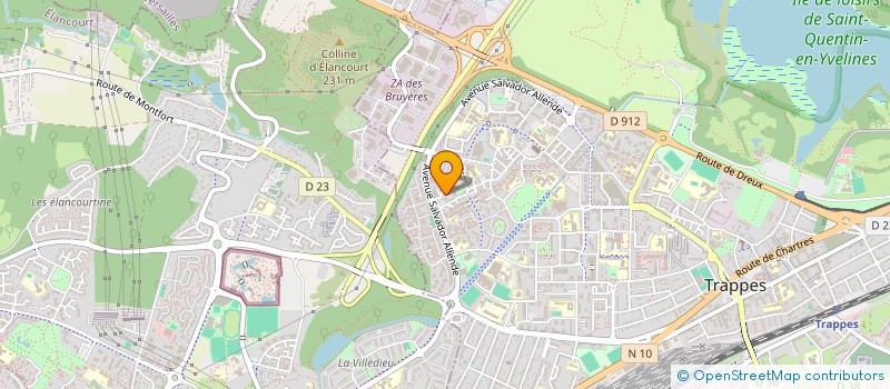 localisation de l'entreprise MONSIEUR JOHAN GRAT à TRAPPES