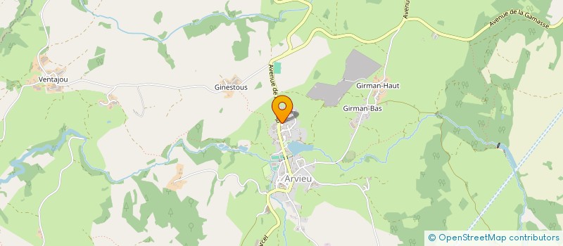 localisation de l'entreprise MONSIEUR JOHAN GRIMAL  RULLAC-SAINT-CIRQ