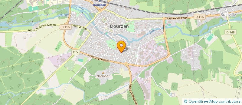 localisation de l'entreprise MONSIEUR JOHAN GUIDOU  DOURDAN