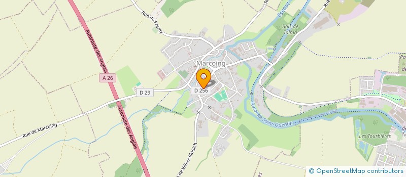 localisation de l'entreprise MONSIEUR JOHAN GUILLAUME  MARCOING