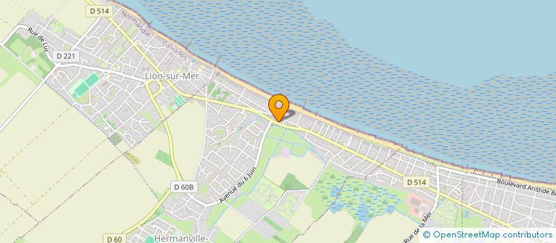 localisation de l'entreprise MONSIEUR JOHAN HAMELIN à GRAYE-SUR-MER