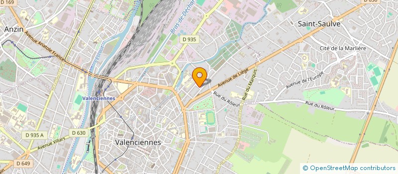 localisation de l'entreprise MONSIEUR JOHAN HENNEBERT  VALENCIENNES