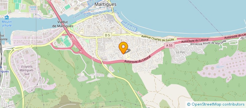 localisation de l'entreprise MONSIEUR JOHAN HERNANDEZ à MARTIGUES