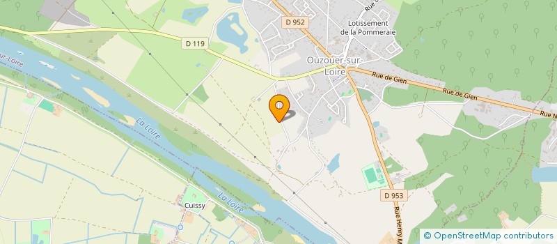 localisation de l'entreprise MONSIEUR JOHAN HOHN à OUZOUER-SUR-LOIRE