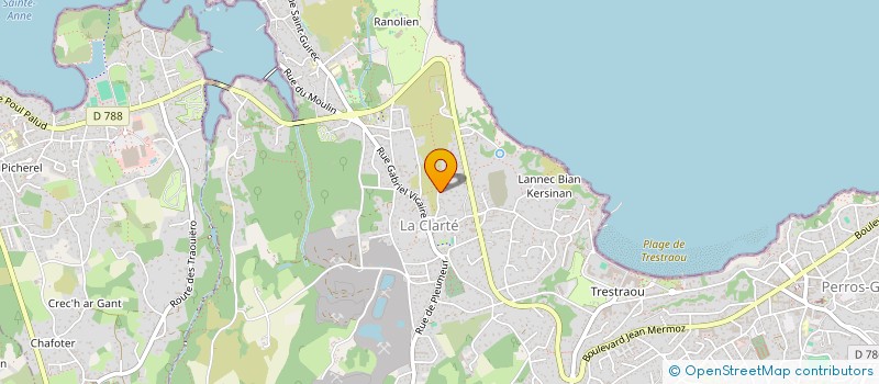 localisation de l'entreprise MONSIEUR JOHAN HOUDART  PERROS-GUIREC