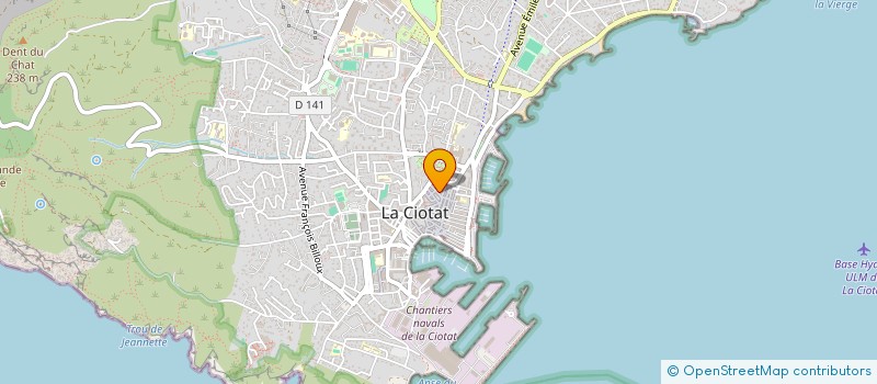 localisation de l'entreprise MONSIEUR JOHAN JACQUES-ANDRE-COQUIN  LA CIOTAT