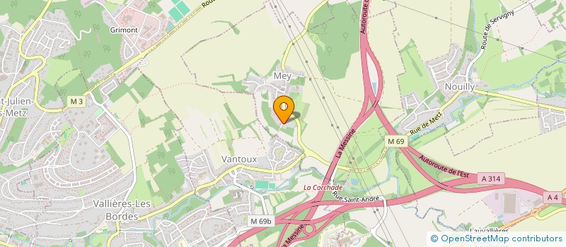 localisation de l'entreprise MONSIEUR JOHAN JACQUESON  MEY