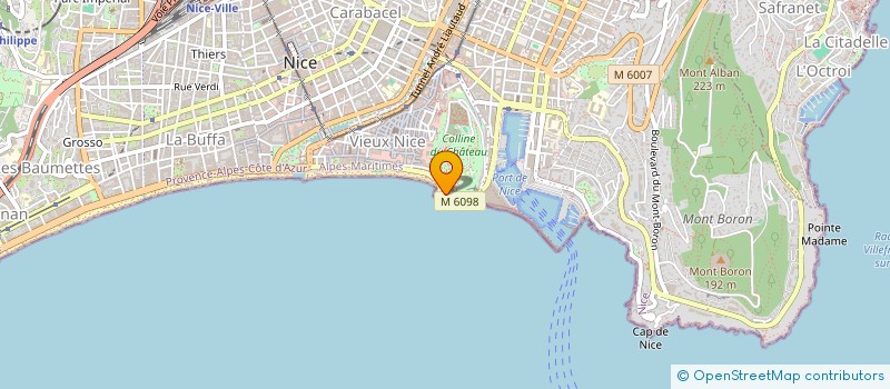 localisation de l'entreprise MONSIEUR JOHAN JANVION à NICE