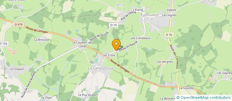 localisation de l'entreprise MONSIEUR JOHAN JULY  LA GENEYTOUSE