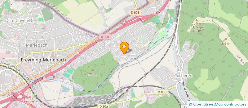 localisation de l'entreprise MONSIEUR JOHAN KREMEUR  COCHEREN