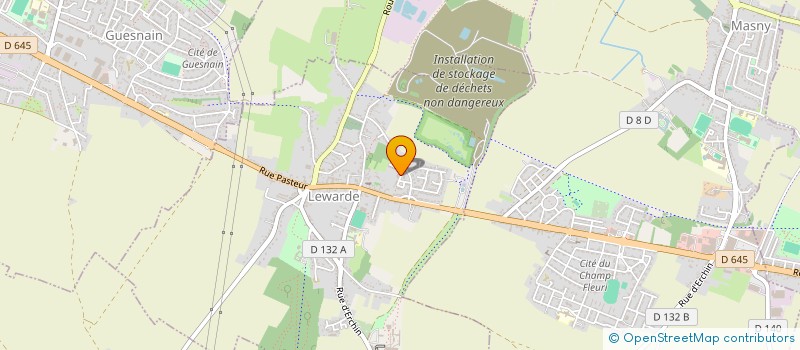 localisation de l'entreprise MONSIEUR JOHAN KRUZINA  LEWARDE